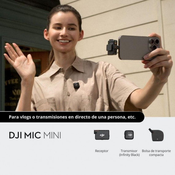 DJI Mic Mini Micrófono Inalámbrico BLUETOOTH - Guanxe Atlantic Marketplace