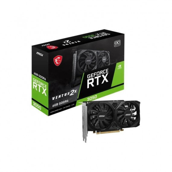MSI Geforce Rtx 3050 Ventus 2X E Oc 6GB GDDR6