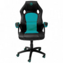 NACON CH-310 Silla Gaming Pc Negra y Turquesa