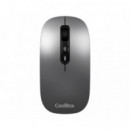 COOLBOX COO-MOU-W02-G Ratón Inalámbrico Gris