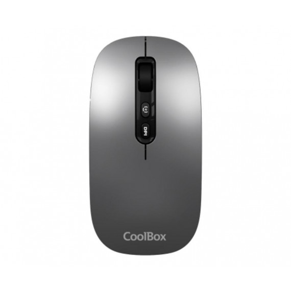 COOLBOX COO-MOU-W02-G Ratón Inalámbrico Gris