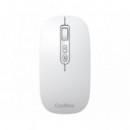 COOLBOX COO-MOU-W02-W Ratón Inalámbrico Blanco