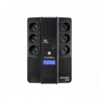 COOLBOX Scudo 3 Lcd 800VA Sai Interactiva