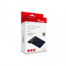 Teclado Numérico EQUIP USB Negro (EQ245205)