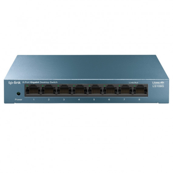 Switch TP-LINK 8XRJ45 Gbe Azul (LS108G)