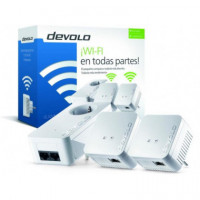 Powerline DEVOLO Dlan 550 Wifi Kit 3 Blanco (9644)