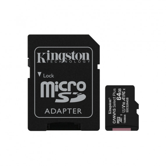 KINGSTON Micro Sdxc 64GB + Adaptador Sd (SDCS2/64GB)