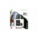KINGSTON Micro Sdxc 64GB + Adaptador Sd (SDCS2/64GB)
