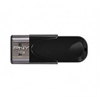 Pendrive PNY 16GB USB 2.0 Negro (FD16GATT4-EF)