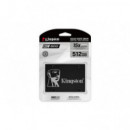Ssd KINGSTON KC600 2.5" 512GB SATA3 3D Tlc (SKC600/512G)