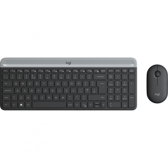 Kit Teclado + Ratón LOGITECH MK470 Rf 1000DPI Negro (920-009198)