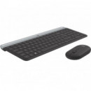 Kit Teclado + Ratón LOGITECH MK470 Rf 1000DPI Negro (920-009198)
