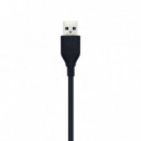 Hub AISENS USB 2.0 a 4XUSB 2.0 30CM Negro (A104-0402)