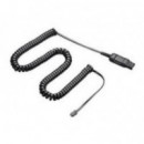 Adaptador Auricular U10P 3QD a para Cascos ALCATEL TH125