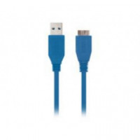 Nanocable Usb-a/m a Musb-b/m 1.0M Azul  NANO - Guanxe Atlantic Marketplace