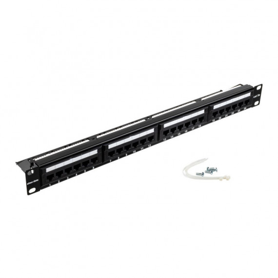 Patch Panel 24 Puertos Utp CAT5 Idc (80.24.05U)  AITEN DATA