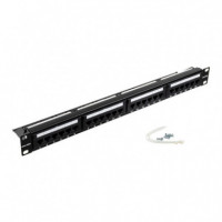 Patch Panel 24 Puertos Utp CAT5 Idc (80.24.05U)  AITEN DATA