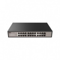 Switch NETIS 24XRJ45 Gbe Rack Negro (ST3124GS)