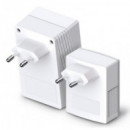 Powerline TP-LINK AV600 Wifi Kit 2 Blanco (WPA4221 Kit)