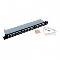 Patch Panel AITEN DATA 24P CAT5 Ftp 1U Negro (80.24.05F)