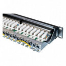 Patch Panel AITEN DATA 24P CAT5 Ftp 1U Negro (80.24.05F)