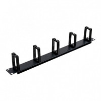Accesorio Armario Guía 1U Cableado Plástico (20.10.50P)  AITEN DATA