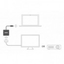 Adaptador SITECOM Usb-c a VGA Gris (CN-371)