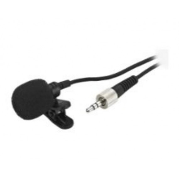 Micrófono de Solapa MONACOR 3.5MM Negro (ECM-821LT)