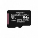 KINGSTON Canvas Plus Micro Sdxc 64GB (SDCS2/64GBSP)