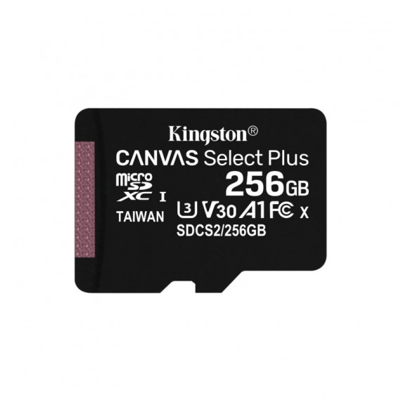KINGSTON Micro Sdxc Canvas Plus 256GB (SDCS2/256GBSP)