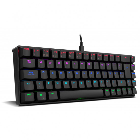 Teclado OZONE Tactical Led Rgb Bt Negro (oztacticalsp)