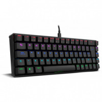 Teclado OZONE Tactical Led Rgb Bt Negro (oztacticalsp)