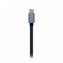 Adaptador AISENS Usb-c a USB-A/RJ45 Gris (A109-0396)