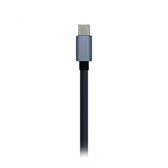 Adaptador AISENS Usb-c a USB-A/RJ45 Gris (A109-0396)