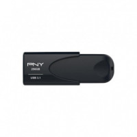 Pendrive PNY USB 3.1 256GB Negro (FD256ATT431KK-EF)