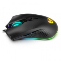 Teclado + Ratón KROM Krusher Sp Rgb USB Negro (nxKROMkrshrsp)