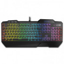 Teclado + Ratón KROM Krusher Sp Rgb USB Negro (nxKROMkrshrsp)