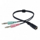 Auricular con Micrófono EQUIP Life 3.5MM Negros (EQ245302)