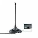 Micrófono TOOQ Multimedia Flexible Negro (TQMM-213)