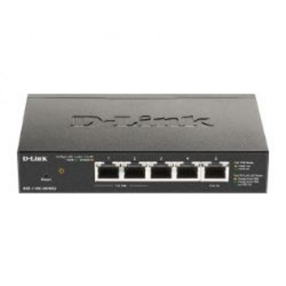 Switch D-LINK 5P 10/100/1000 Gestionado Negro (DGS-1100-05V2)