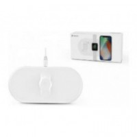 DEVIA Cargador Inalámbrico 15W 3 en 1 Blanco (DST3IN115W) - Guanxe Atlantic Marketplace