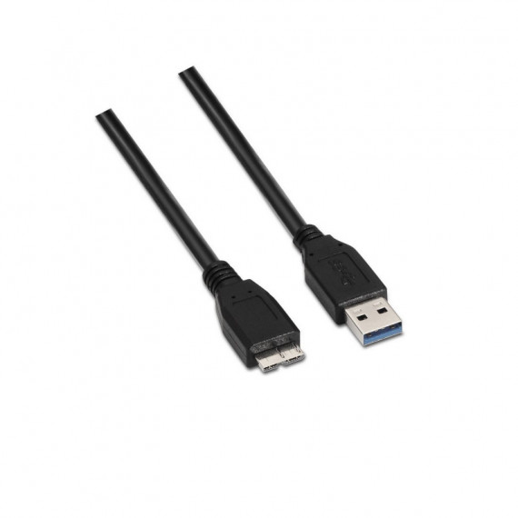 Cable AISENS Usb-a/m a Micro Usb-b/m 1M Negro (A105-0043)