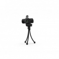 Webcam KROM Fhd USB Micrófono Trípode Negra (nxKROMkam)