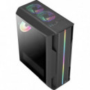 Caja AEROCOOL Splinter Duo V1 ATX Negra (SPLINTERDUOBKV1)