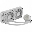 Refrigeración Líquida AEROCOOL 2X120MM Argb Blanca (MIRAGEL240W)