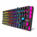 Teclado Gaming KROM Kasic Tkl USB Negro (nxKROMkasictkl)
