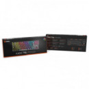 Teclado Gaming KROM Kasic Tkl USB Negro (nxKROMkasictkl)