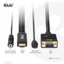 Cable CLUB 3D Hdmi/musb a VGA/3.5MM 2M Negro (CAC-1712)