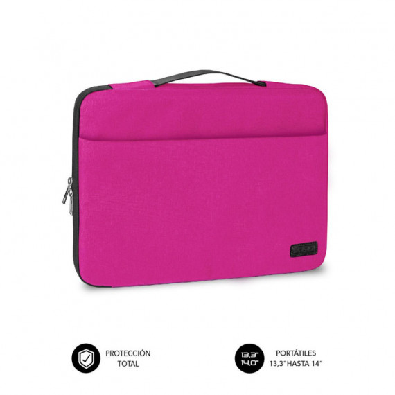Funda SUBBLIM Elegant 14" Rosa (SUB-LS-0TS0002)