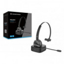 Auricular con Micrófono CONCEPTRONIC Bt 5.0 USB Negros (POLONA03BD)